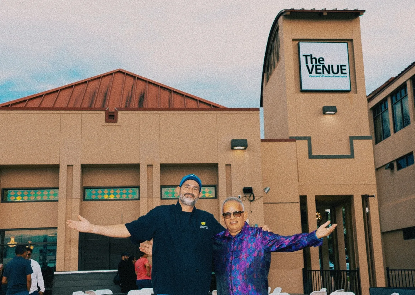 Candid moment from The Venue Clermont grand opening and ribbon cutting celebration